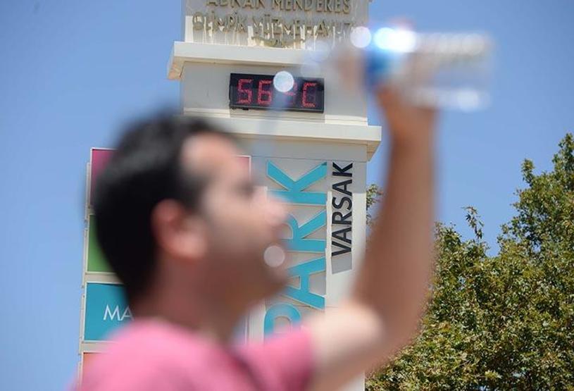 Afrika sıcakları Ege ve Akdenizi kavurdu
