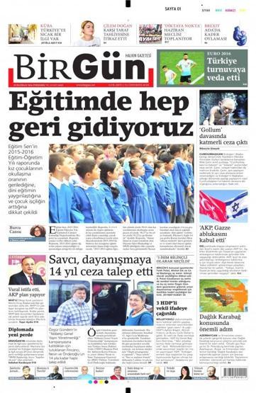 Gazete manşetleri (23.06.2016)