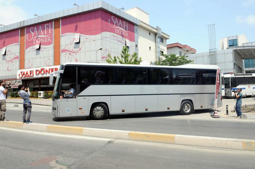 İşte İstanbulda polisi alarma geçiren otobüs