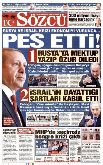 28 Haziran 2016 gazete manşetleri