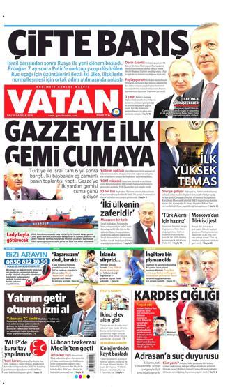 28 Haziran 2016 gazete manşetleri