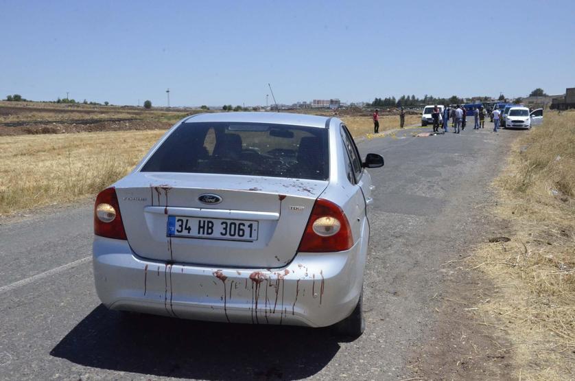 Siverekte otomobile silahlı saldırı: 1 bebek ölü, 4 yaralı