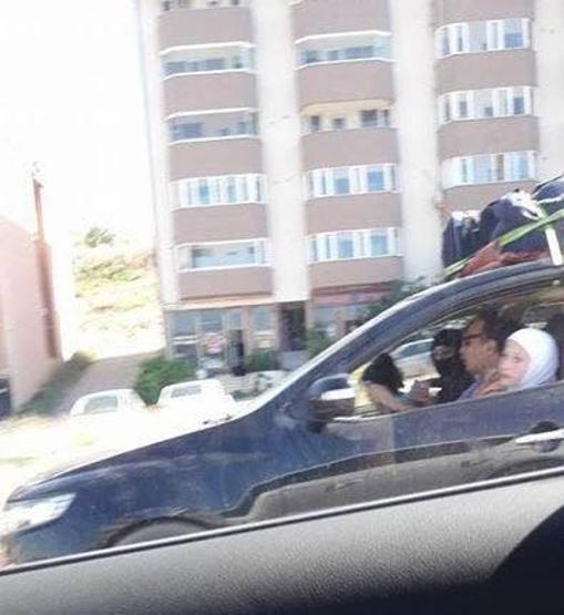 5 kişilik otomobilde 12 kişi