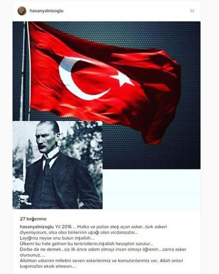 Ünlülerin darbe girişimine tepkileri