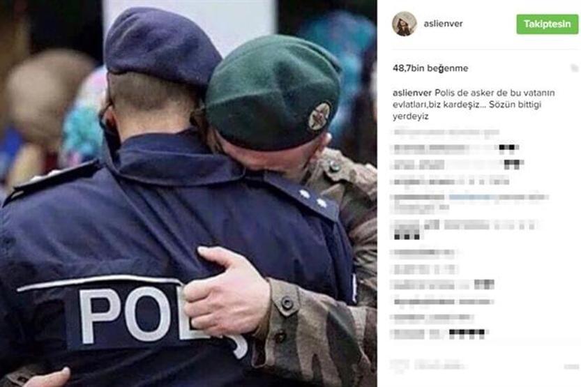 Ünlülerin darbe girişimine tepkileri