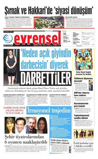 03 Ağustos 2016 gazete manşetleri