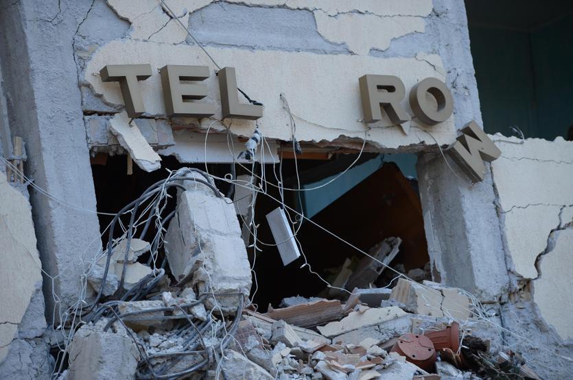 İtalyadaki depremden ilk kareler
