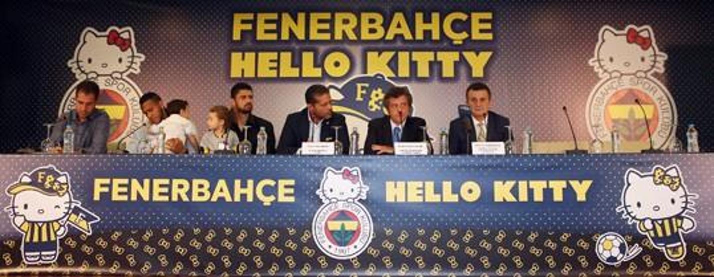 Fenerbahçe ile Hello Kitty arasında imzalar atıldı