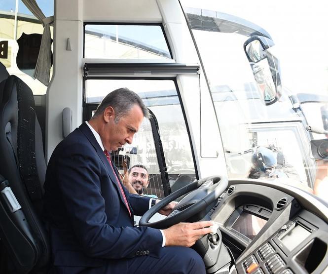 İşte Beşiktaşın yeni takım otobüsü