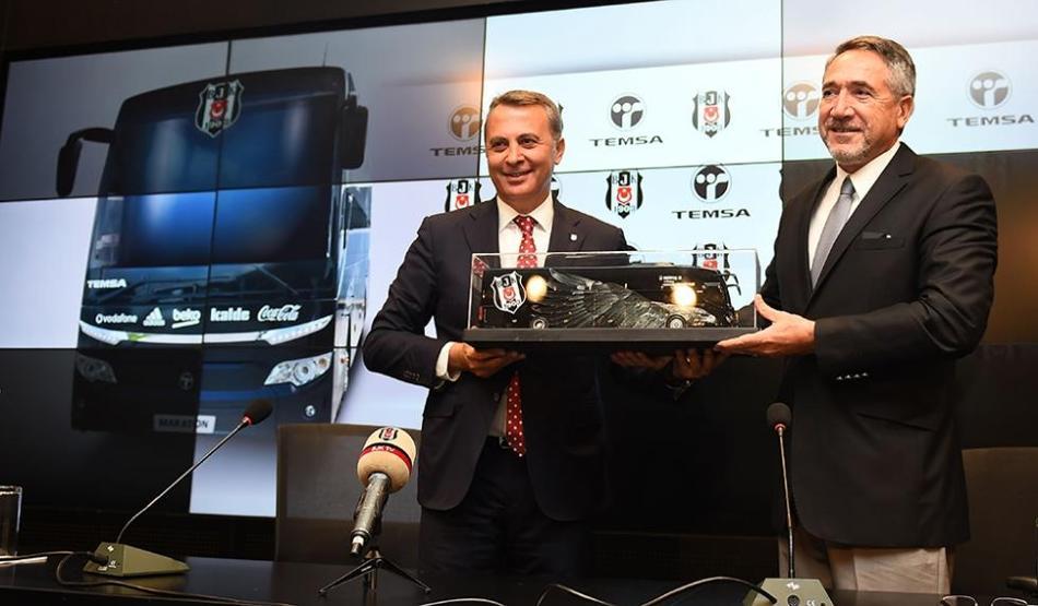 İşte Beşiktaşın yeni takım otobüsü