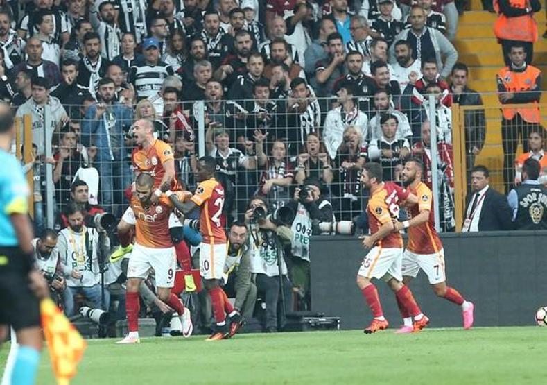 Beşiktaş-Galatasaray maçının en güzel fotoğrafları