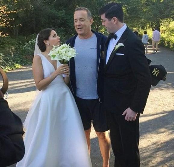 Evli çifte Tom Hanks’ten şaşırtan sürpriz