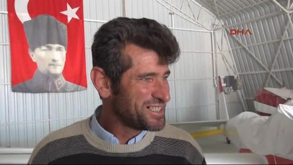 Köylüler ilk kez uçağa bindi