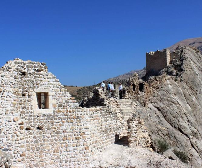 Eski Kahta Kalesinin yeni odaları restore edildi