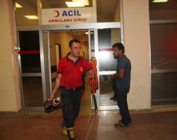 1 yaşındaki çocuk kolunu kıyma makinesine kaptırdı
