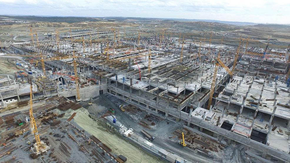 3. Havalimanı inşaatı: Çalışan sayısı 20 bini buldu