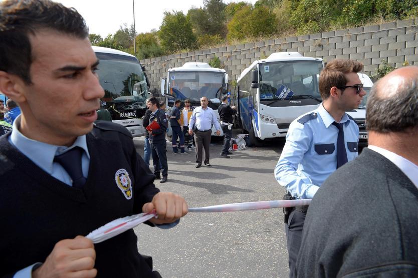 İstanbul Otogarında inanılmaz kaza: 1 ölü 2 yaralı