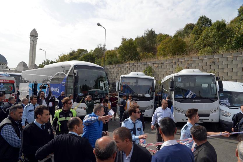 İstanbul Otogarında inanılmaz kaza: 1 ölü 2 yaralı