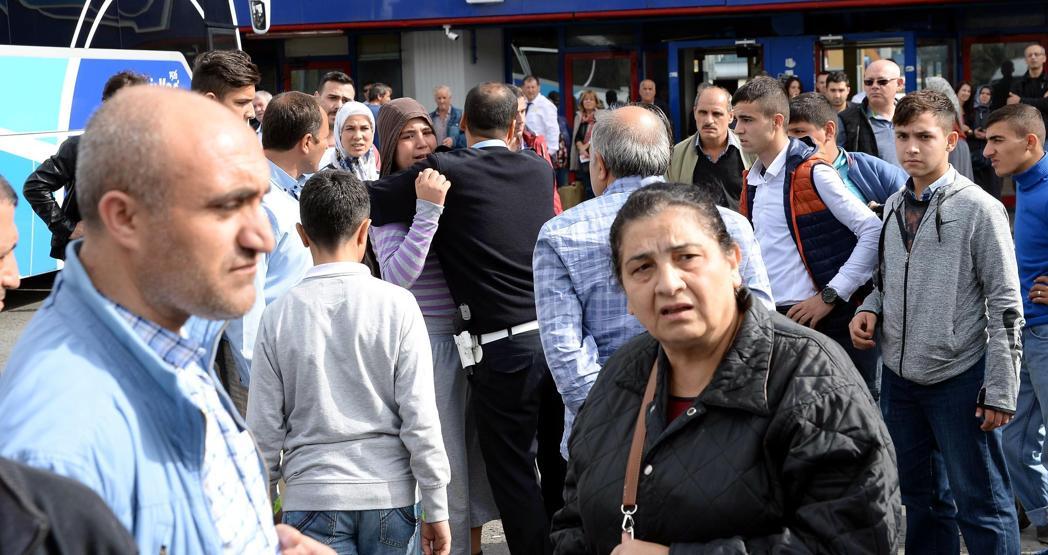 İstanbul Otogarında inanılmaz kaza: 1 ölü 2 yaralı