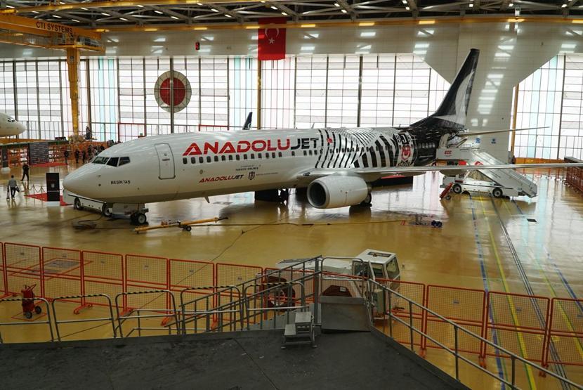İşte Beşiktaşın uçağı böyle yapıldı