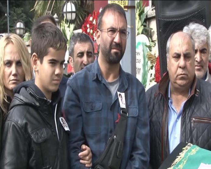 Arif Sağın eşi Yıldız Sağ son yolculuğuna uğurlandı