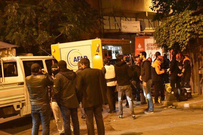 Okmeydanında helikopter destekli operasyon