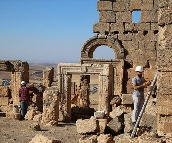 Diyarbakırda bin 5 yüz yıllık yeraltı sığınağı