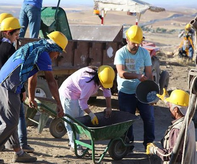 Diyarbakırda bin 5 yüz yıllık yeraltı sığınağı