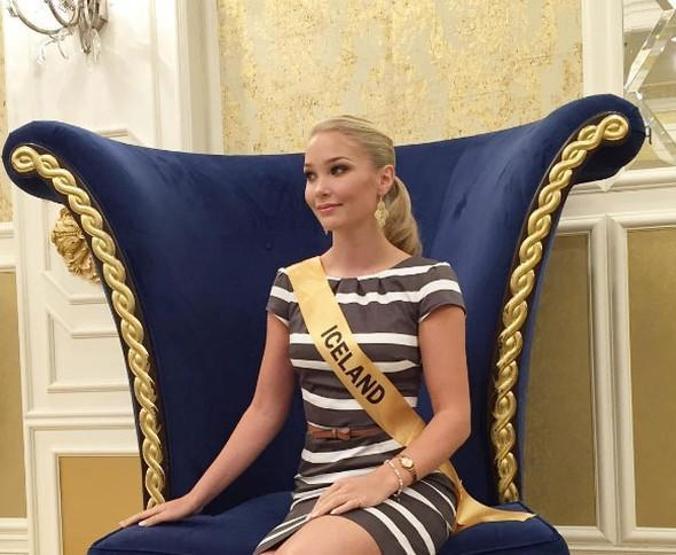 İzlanda güzeli yarışmadan çekildi