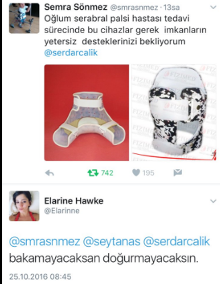 Sosyal medyadaki vicdansız yoruma tepki yağdı
