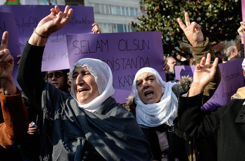 Şişlide HDPli gruba polis müdahalesi