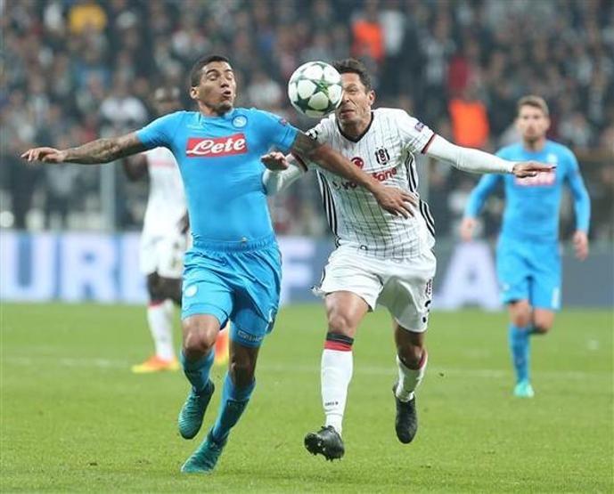 Beşiktaş-Napoli maçından unutulmaz fotoğraflar