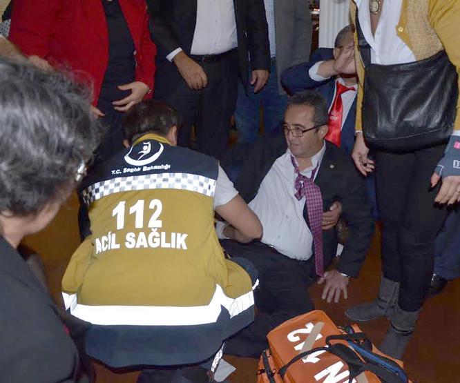 CHPli Tezcana yönelik saldırıyla ilgili 3 şüpheli adliyede