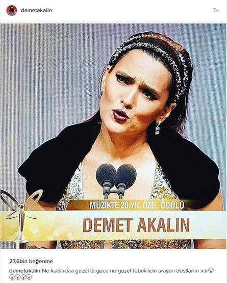 Sosyal medyada ünlülerin Pantene Altın Kelebek Ödülleri paylaşımları