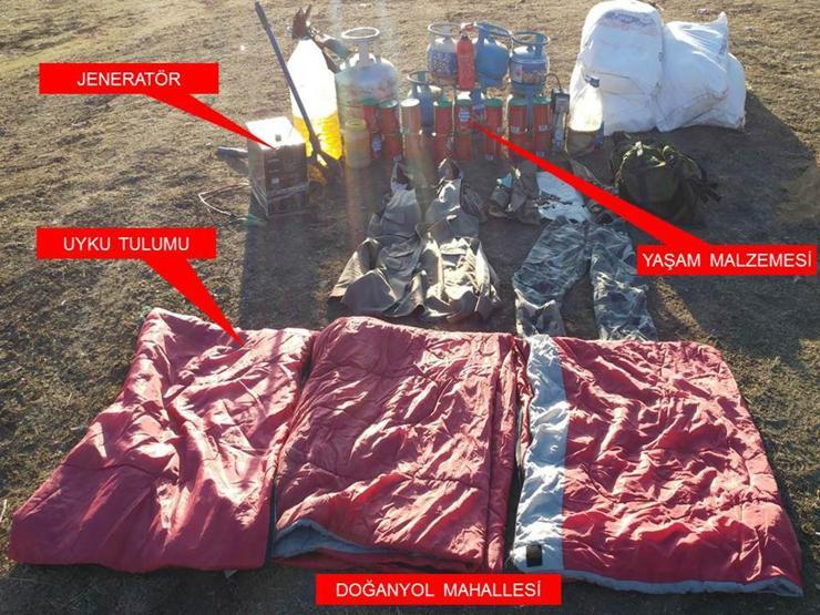PKKya Şırnakta bir darbe daha: Bomba yüklü araçları ve cephanelikleri imha edildi