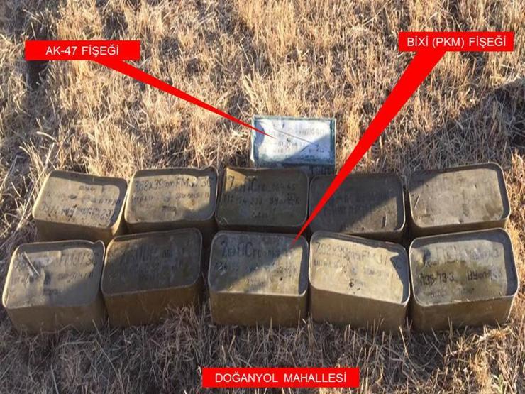 PKKya Şırnakta bir darbe daha: Bomba yüklü araçları ve cephanelikleri imha edildi