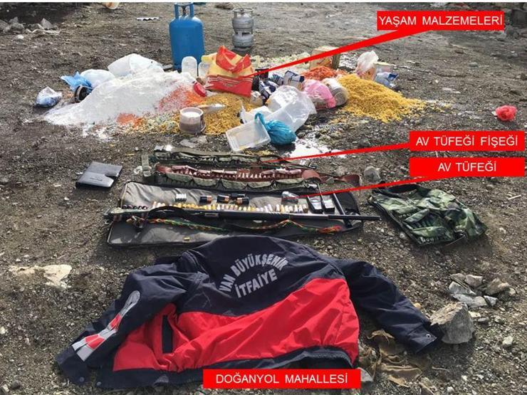 PKKya Şırnakta bir darbe daha: Bomba yüklü araçları ve cephanelikleri imha edildi