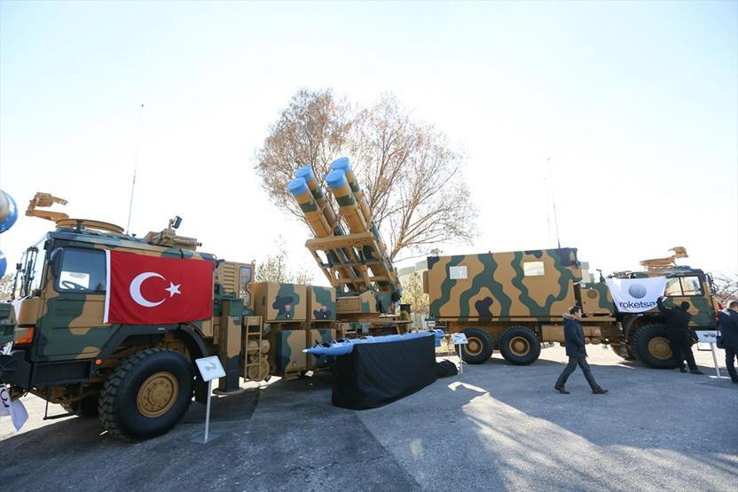 Tamamen yerli üretim olan füze sistemi Kasırga TSKya teslim edildi