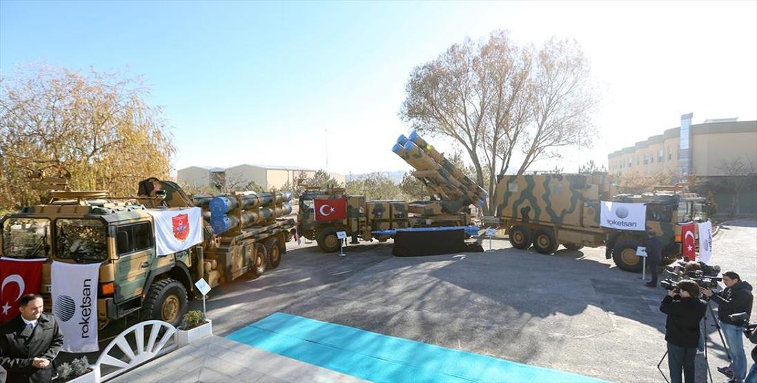 Tamamen yerli üretim olan füze sistemi Kasırga TSKya teslim edildi