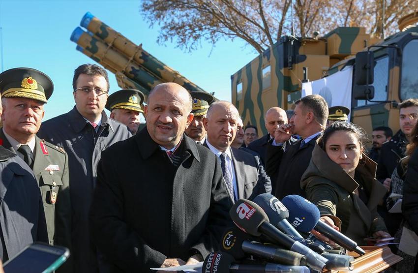 Tamamen yerli üretim olan füze sistemi Kasırga TSKya teslim edildi