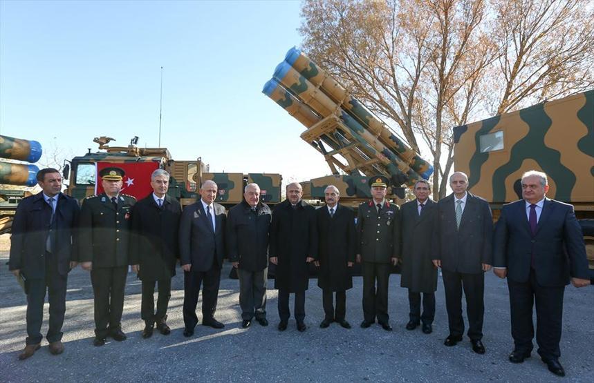 Tamamen yerli üretim olan füze sistemi Kasırga TSKya teslim edildi