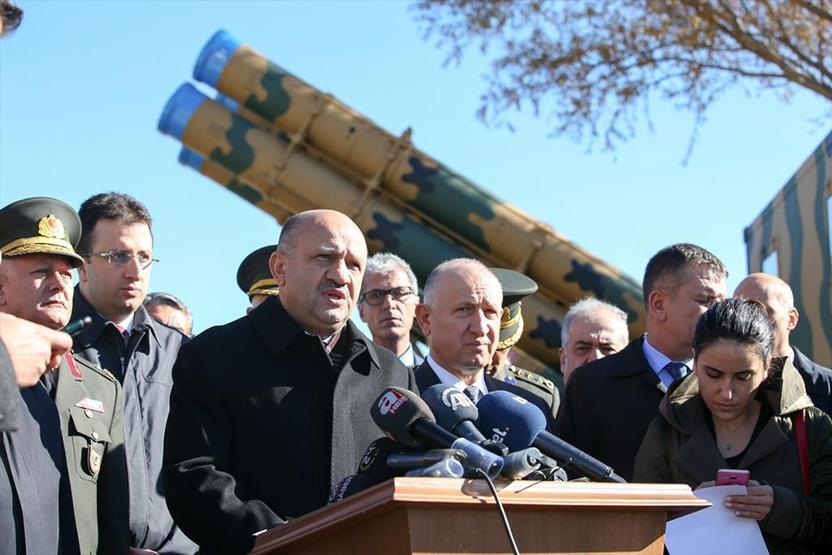 Tamamen yerli üretim olan füze sistemi Kasırga TSKya teslim edildi