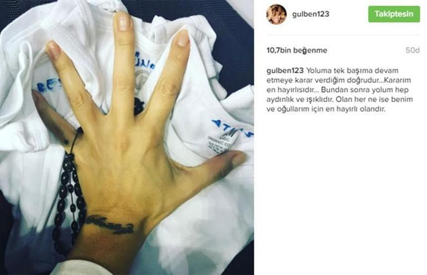 Gülben Ergen ile Erhan Çelik boşanıyor