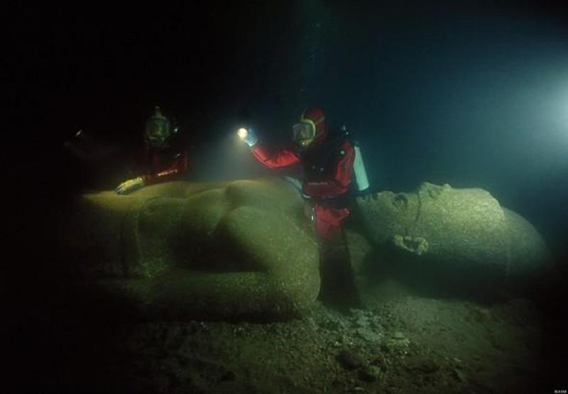 Yüzyıllardır kayıp şehir: Heracleion