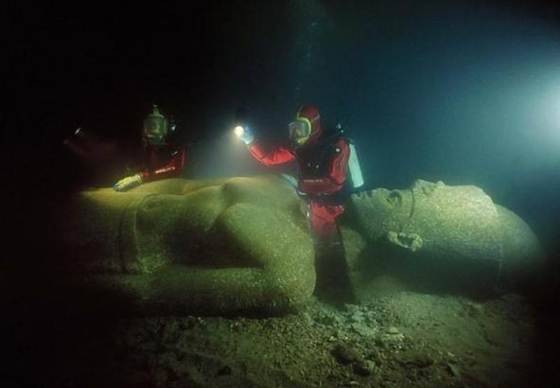 Yüzyıllardır kayıp şehir: Heracleion