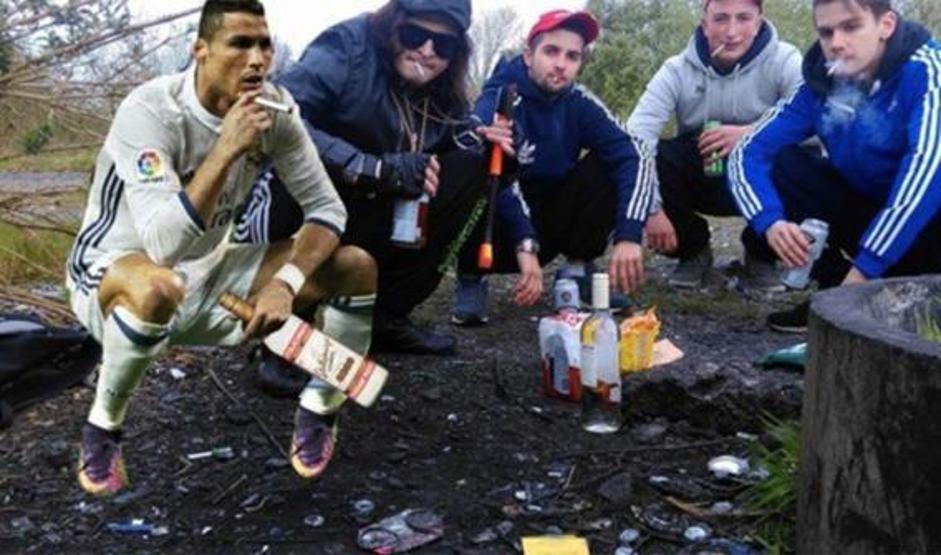 Ronaldo alay konusu oldu