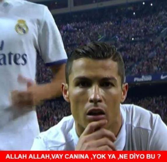 Ronaldo alay konusu oldu