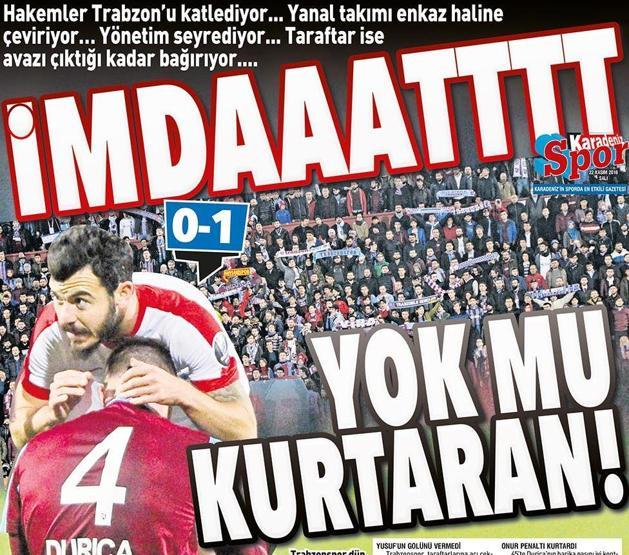 Trabzonda isyan: Hakemi mi vuralım