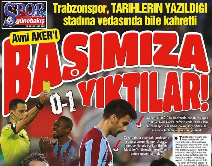 Trabzonda isyan: Hakemi mi vuralım