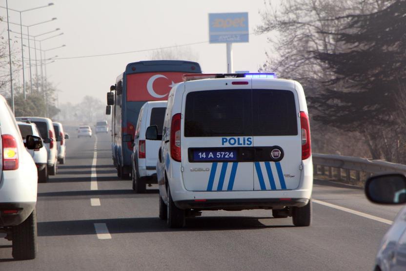 Alaattin Çakıcı için olağanüstü güvenlik önlemleri: 15 araçlık konvoy eşlik etti